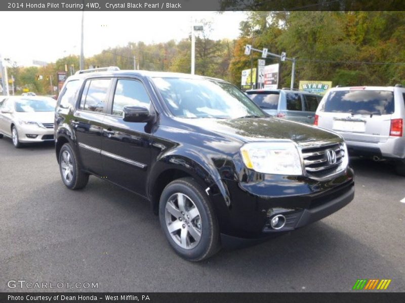 Crystal Black Pearl / Black 2014 Honda Pilot Touring 4WD