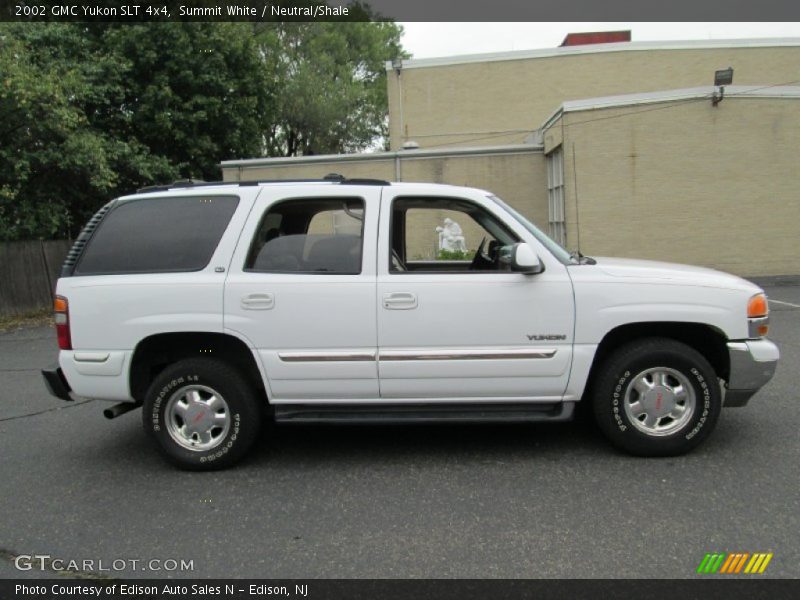 Summit White / Neutral/Shale 2002 GMC Yukon SLT 4x4