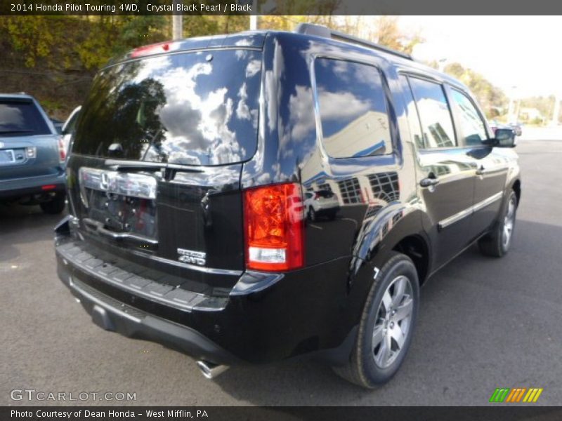 Crystal Black Pearl / Black 2014 Honda Pilot Touring 4WD