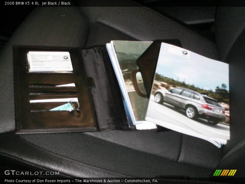 Jet Black / Black 2008 BMW X5 4.8i