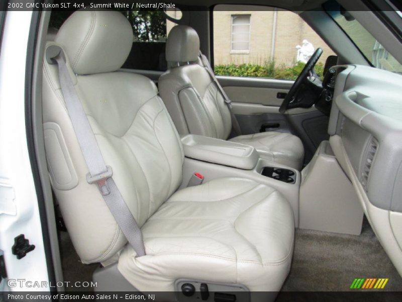 Summit White / Neutral/Shale 2002 GMC Yukon SLT 4x4