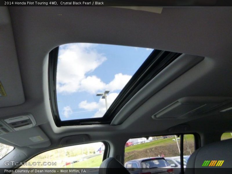 Crystal Black Pearl / Black 2014 Honda Pilot Touring 4WD