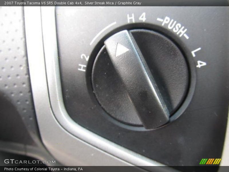 Silver Streak Mica / Graphite Gray 2007 Toyota Tacoma V6 SR5 Double Cab 4x4