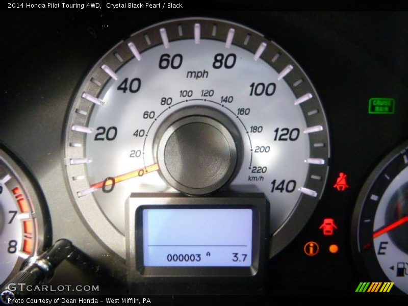 Crystal Black Pearl / Black 2014 Honda Pilot Touring 4WD