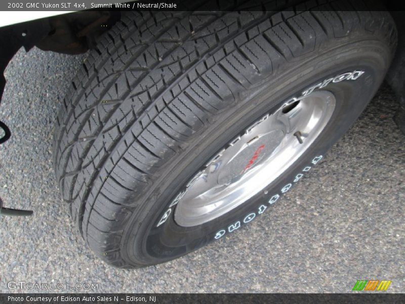 Summit White / Neutral/Shale 2002 GMC Yukon SLT 4x4