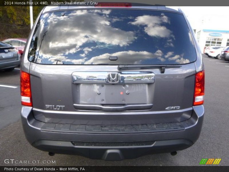 Modern Steel Metallic / Gray 2014 Honda Pilot LX 4WD