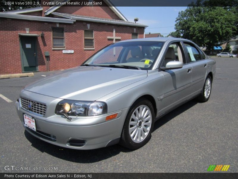 Crystal Green Metallic / Light Sand 2004 Volvo S80 2.9