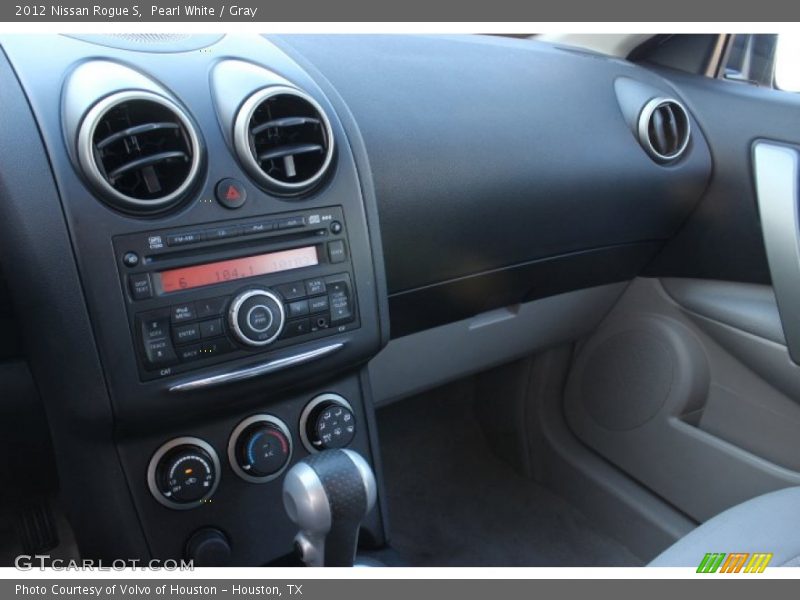 Pearl White / Gray 2012 Nissan Rogue S