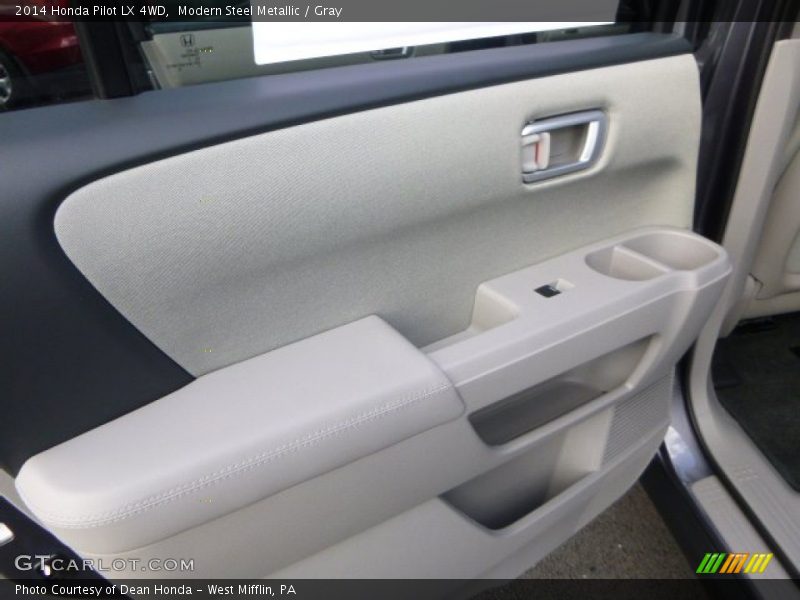 Modern Steel Metallic / Gray 2014 Honda Pilot LX 4WD