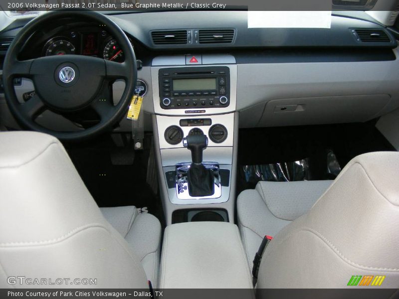 Blue Graphite Metallic / Classic Grey 2006 Volkswagen Passat 2.0T Sedan