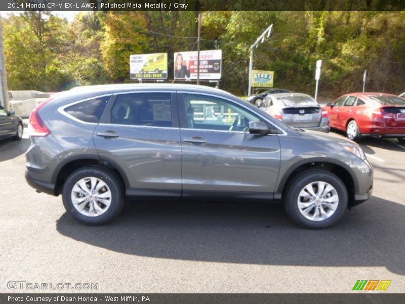 Polished Metal Metallic / Gray 2014 Honda CR-V EX-L AWD
