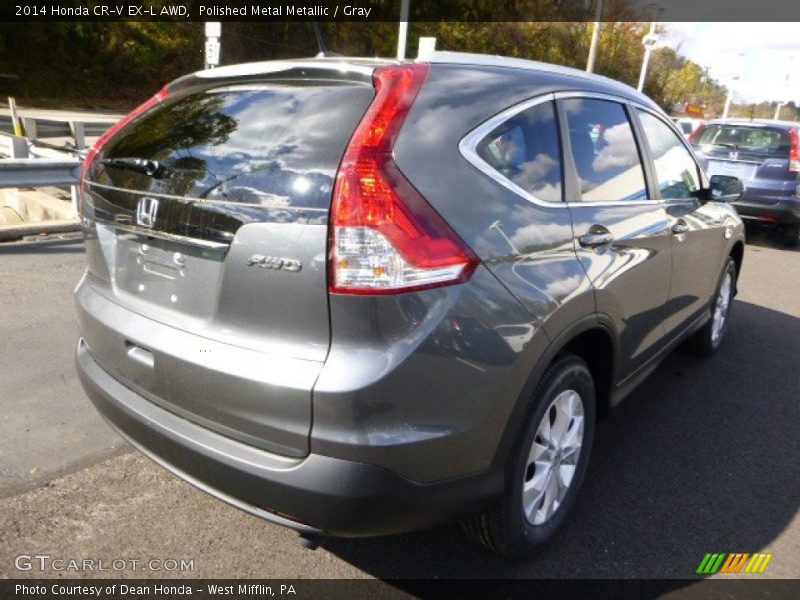 Polished Metal Metallic / Gray 2014 Honda CR-V EX-L AWD