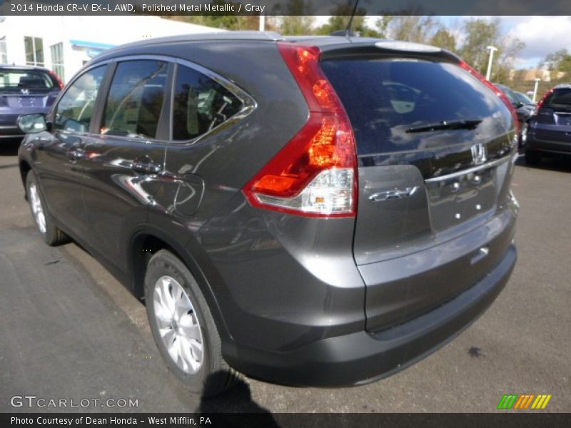 Polished Metal Metallic / Gray 2014 Honda CR-V EX-L AWD