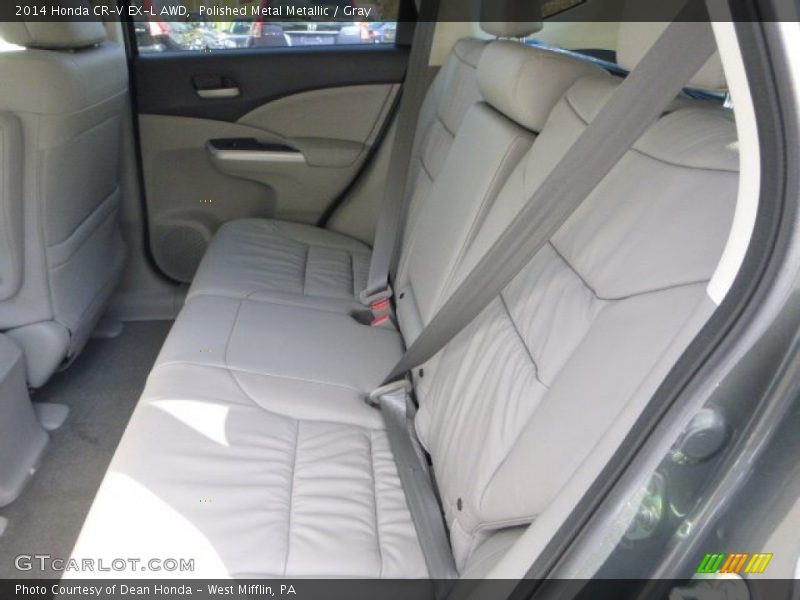 Polished Metal Metallic / Gray 2014 Honda CR-V EX-L AWD