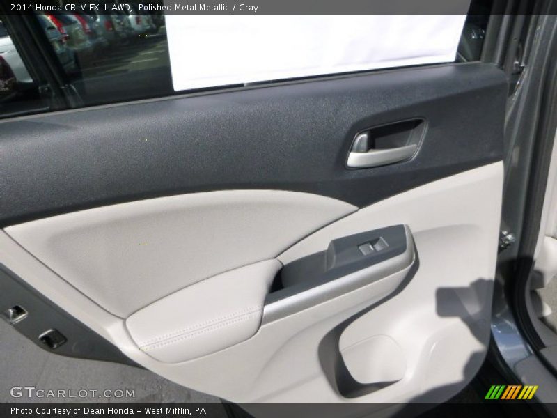 Polished Metal Metallic / Gray 2014 Honda CR-V EX-L AWD