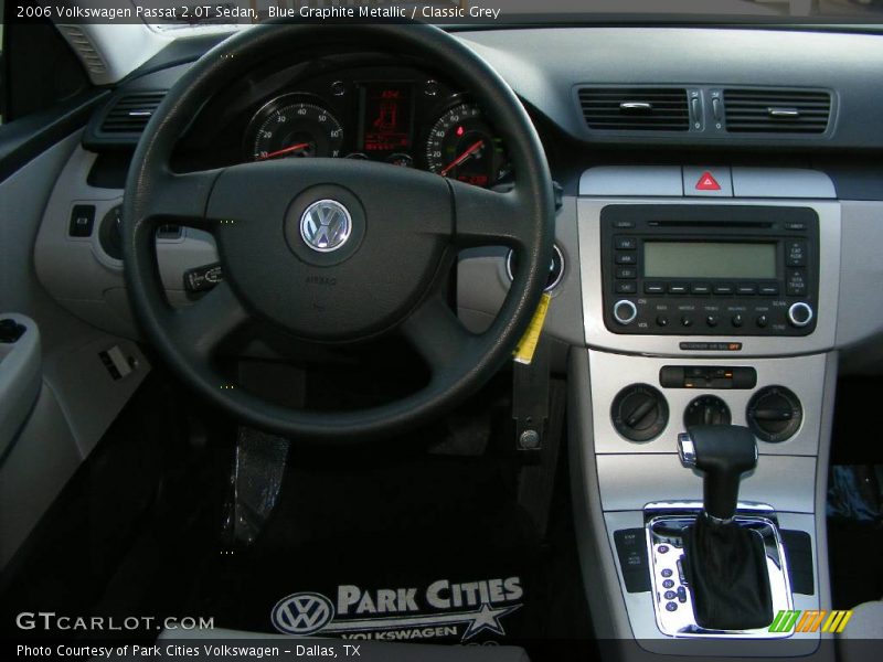 Blue Graphite Metallic / Classic Grey 2006 Volkswagen Passat 2.0T Sedan