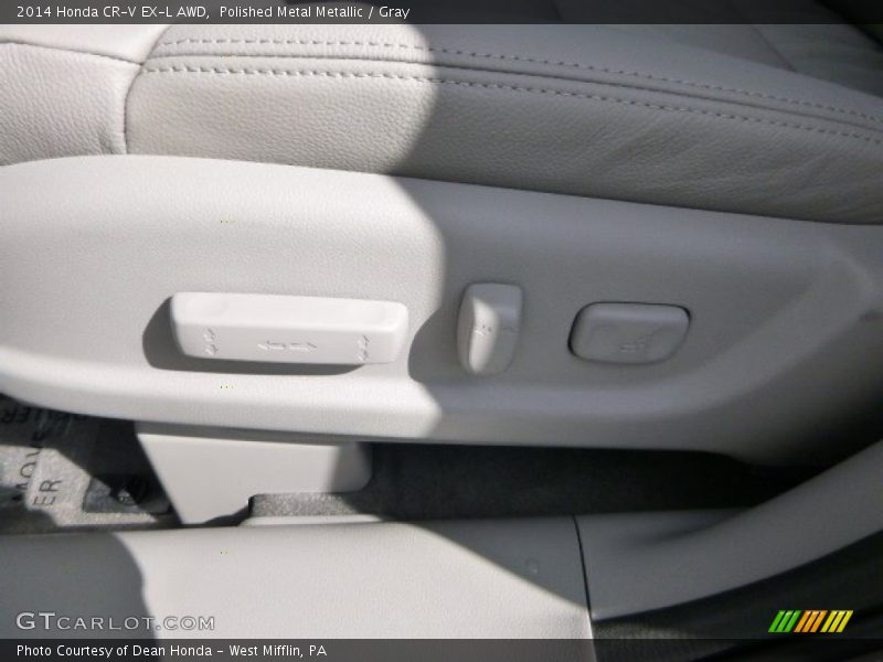 Polished Metal Metallic / Gray 2014 Honda CR-V EX-L AWD