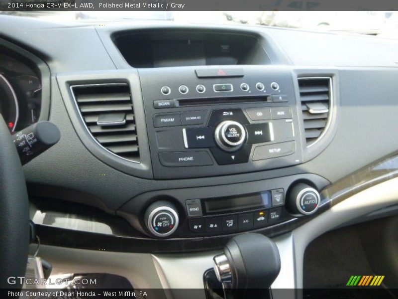 Polished Metal Metallic / Gray 2014 Honda CR-V EX-L AWD
