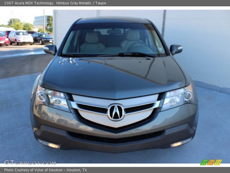 Nimbus Gray Metallic / Taupe 2007 Acura MDX Technology