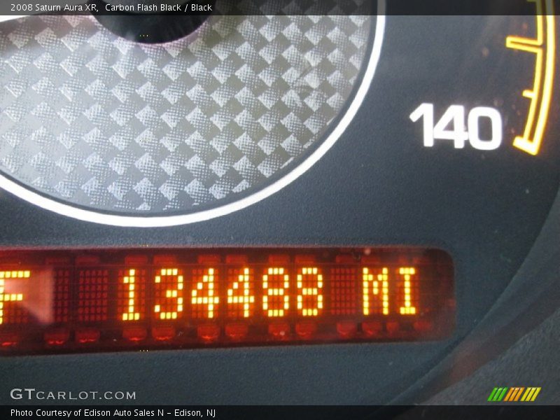 Carbon Flash Black / Black 2008 Saturn Aura XR