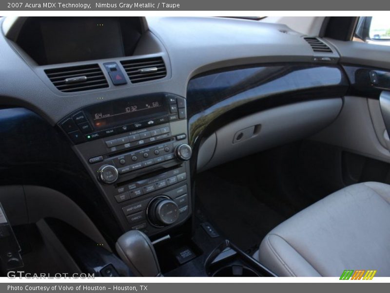 Nimbus Gray Metallic / Taupe 2007 Acura MDX Technology