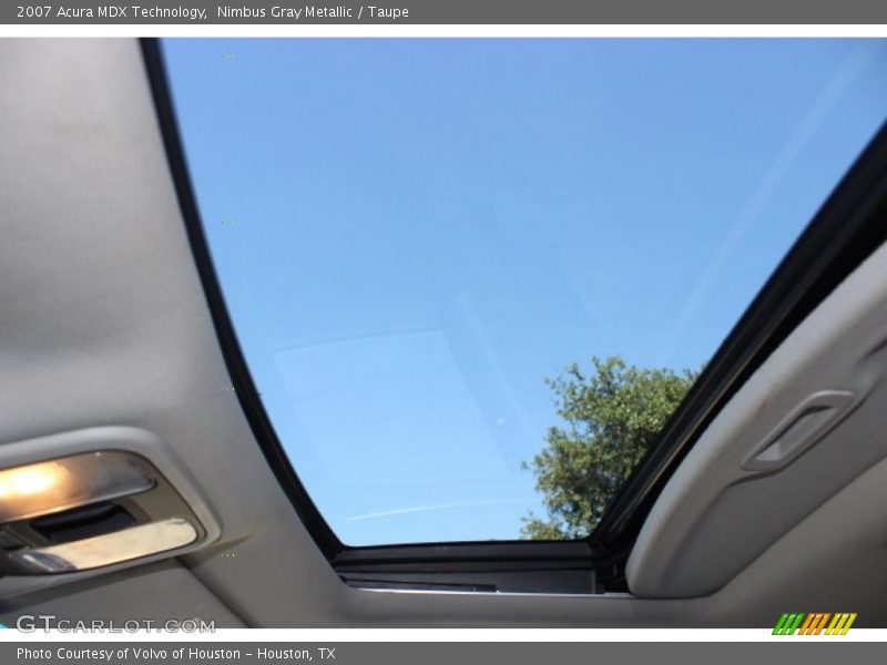 Nimbus Gray Metallic / Taupe 2007 Acura MDX Technology