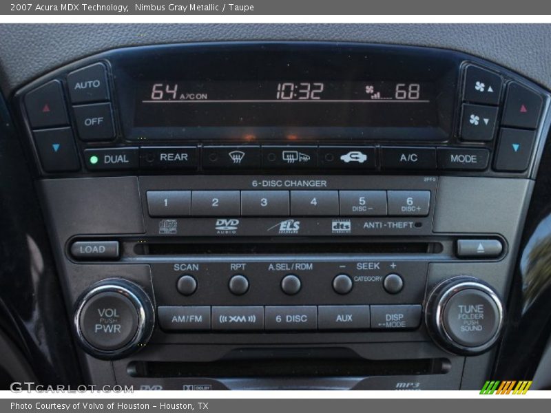Nimbus Gray Metallic / Taupe 2007 Acura MDX Technology