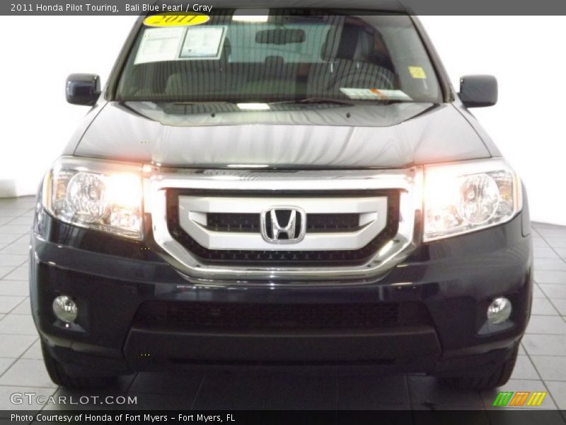 Bali Blue Pearl / Gray 2011 Honda Pilot Touring
