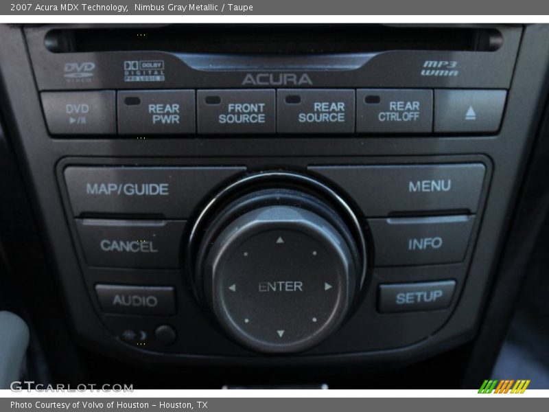Nimbus Gray Metallic / Taupe 2007 Acura MDX Technology