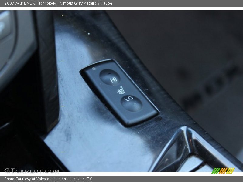 Nimbus Gray Metallic / Taupe 2007 Acura MDX Technology