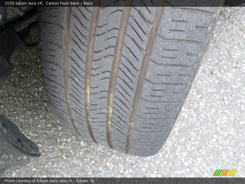 Carbon Flash Black / Black 2008 Saturn Aura XR