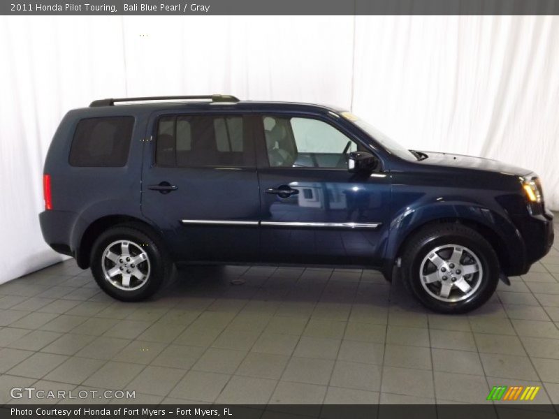Bali Blue Pearl / Gray 2011 Honda Pilot Touring
