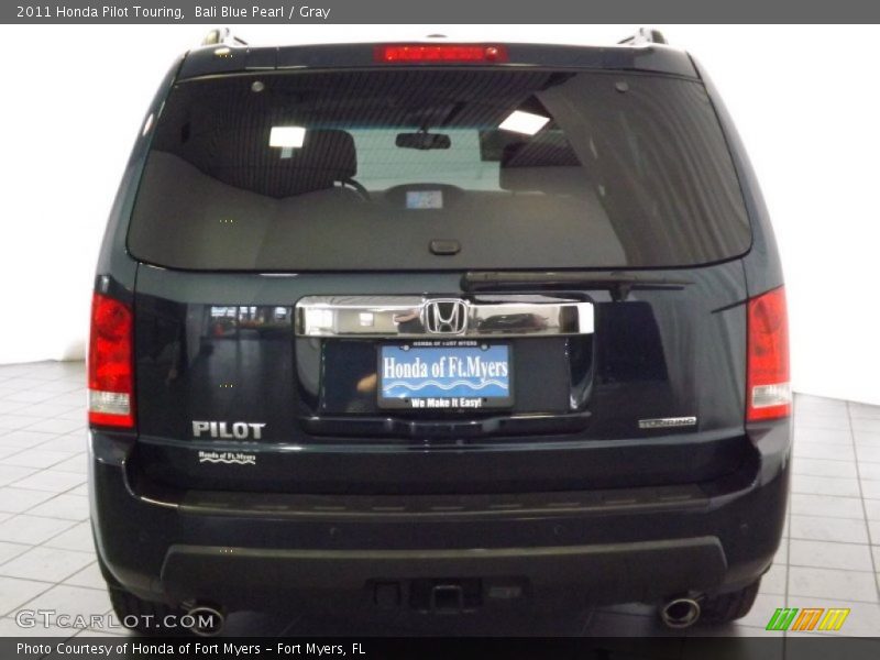 Bali Blue Pearl / Gray 2011 Honda Pilot Touring