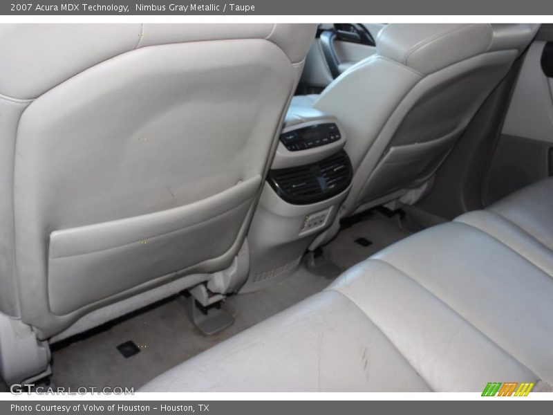 Nimbus Gray Metallic / Taupe 2007 Acura MDX Technology