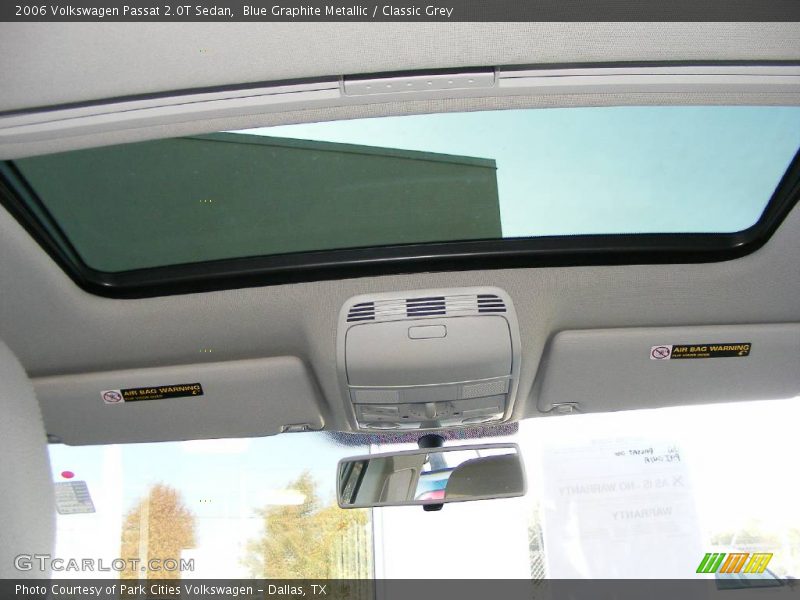 Blue Graphite Metallic / Classic Grey 2006 Volkswagen Passat 2.0T Sedan