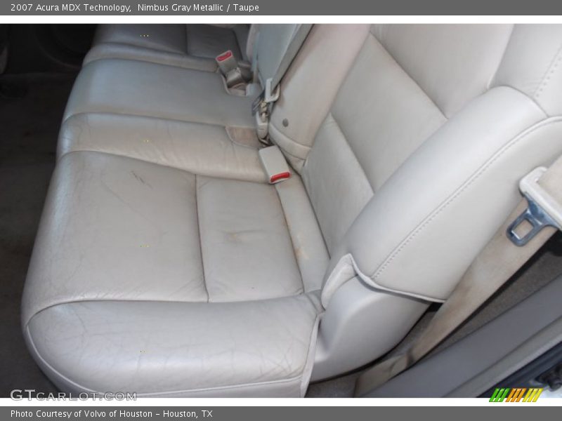 Nimbus Gray Metallic / Taupe 2007 Acura MDX Technology