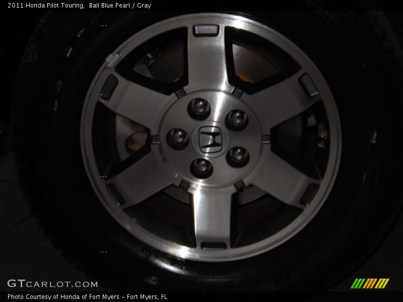Bali Blue Pearl / Gray 2011 Honda Pilot Touring