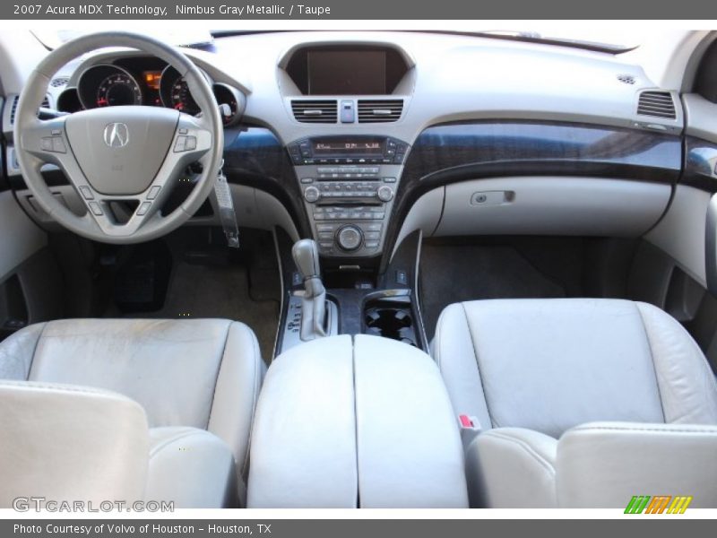 Nimbus Gray Metallic / Taupe 2007 Acura MDX Technology