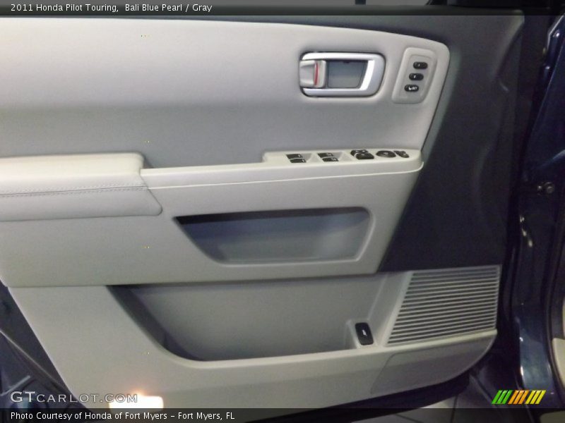 Bali Blue Pearl / Gray 2011 Honda Pilot Touring