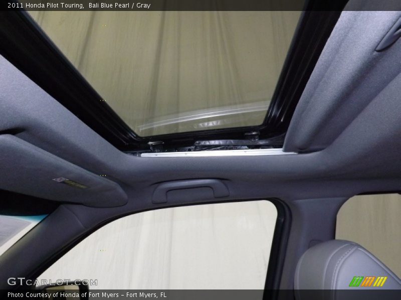 Bali Blue Pearl / Gray 2011 Honda Pilot Touring