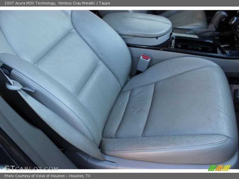 Nimbus Gray Metallic / Taupe 2007 Acura MDX Technology