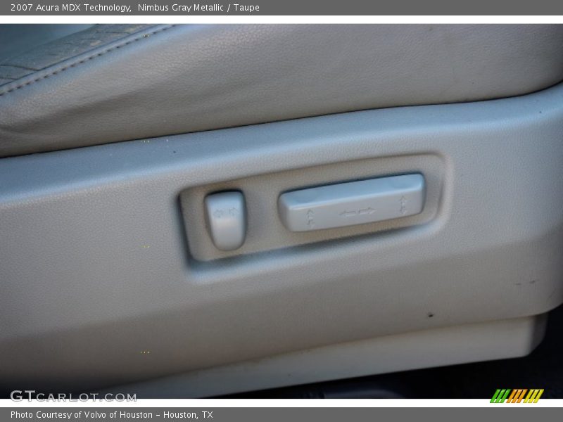 Nimbus Gray Metallic / Taupe 2007 Acura MDX Technology