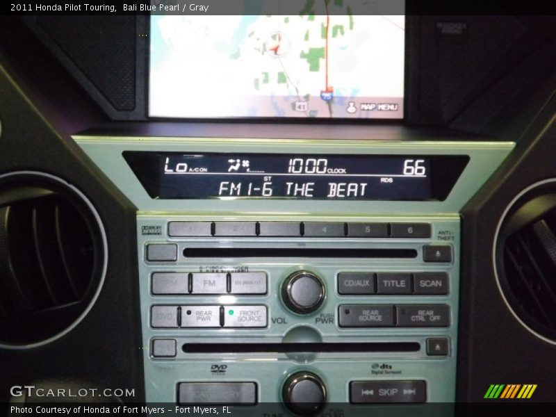 Bali Blue Pearl / Gray 2011 Honda Pilot Touring