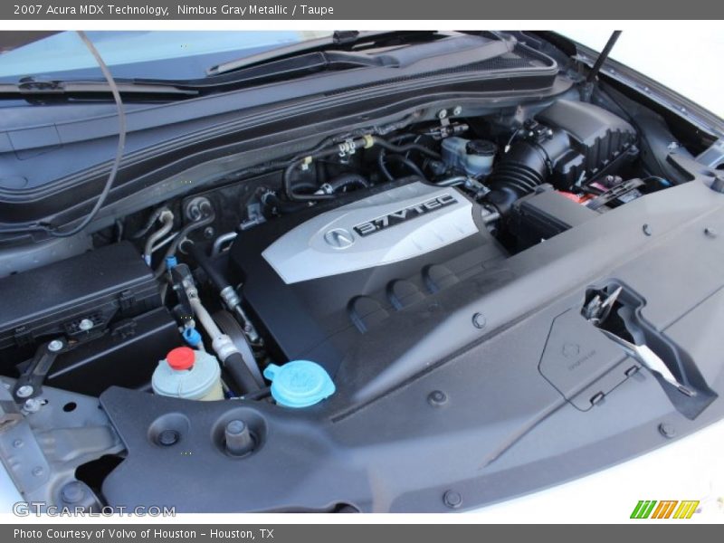 Nimbus Gray Metallic / Taupe 2007 Acura MDX Technology