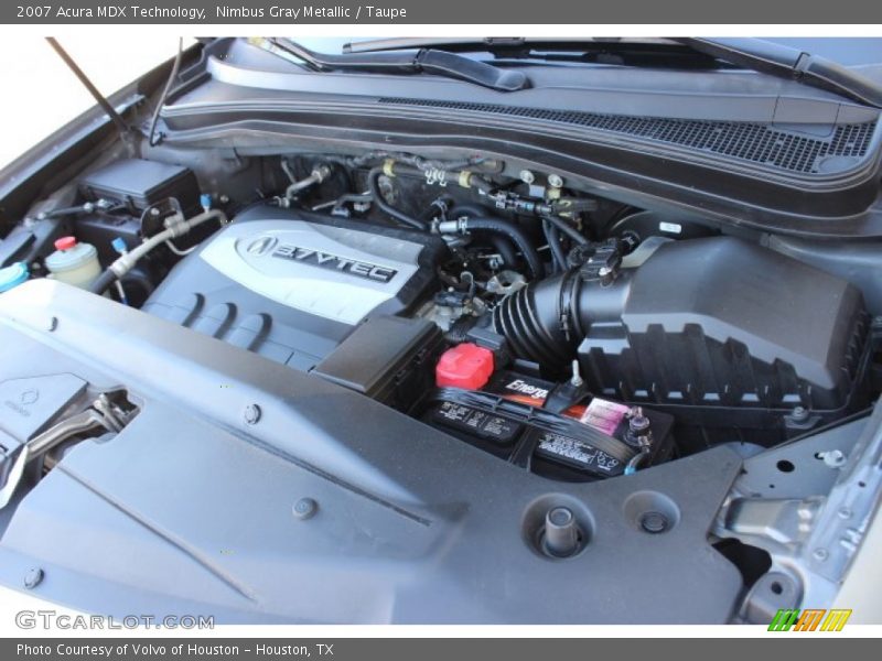 Nimbus Gray Metallic / Taupe 2007 Acura MDX Technology