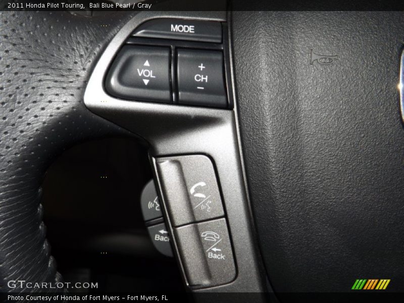 Bali Blue Pearl / Gray 2011 Honda Pilot Touring