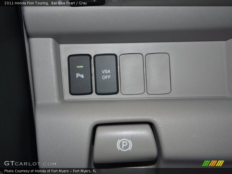 Bali Blue Pearl / Gray 2011 Honda Pilot Touring