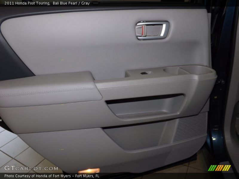 Bali Blue Pearl / Gray 2011 Honda Pilot Touring