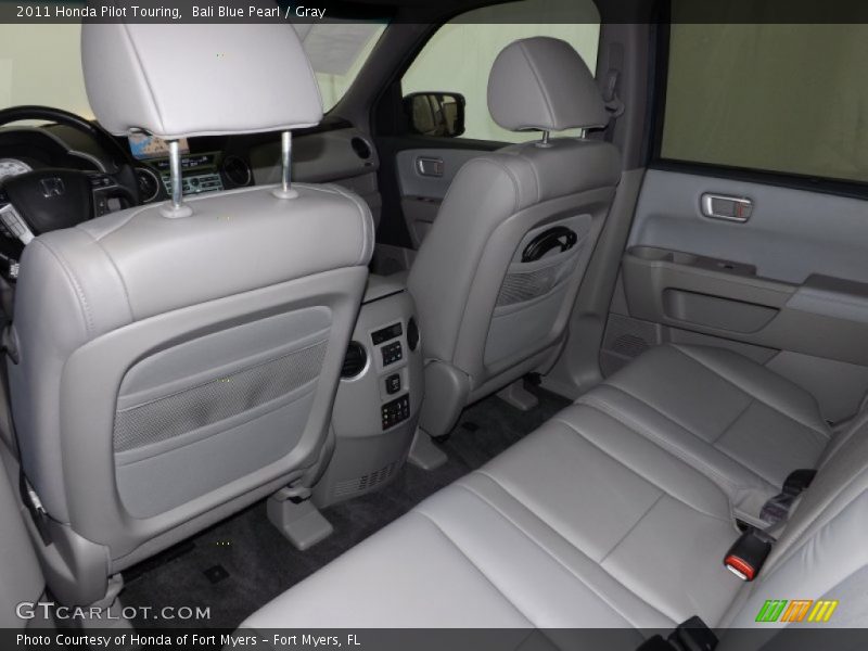 Bali Blue Pearl / Gray 2011 Honda Pilot Touring