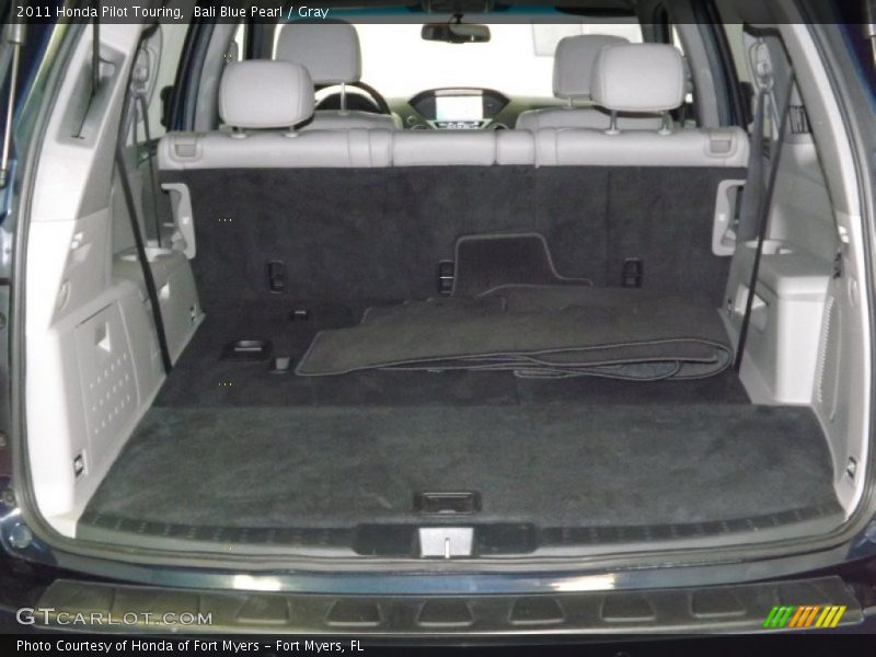 Bali Blue Pearl / Gray 2011 Honda Pilot Touring